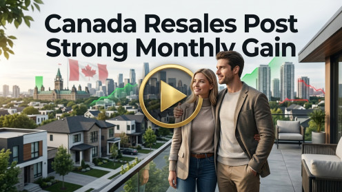 Canada Resales Post Strong Monthly Gain